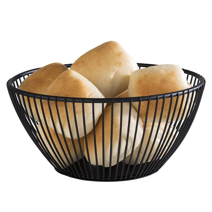 APS Korb "SVART" In Schwarz Ø 17,5 Cm, H: 8 Cm – Bild 2