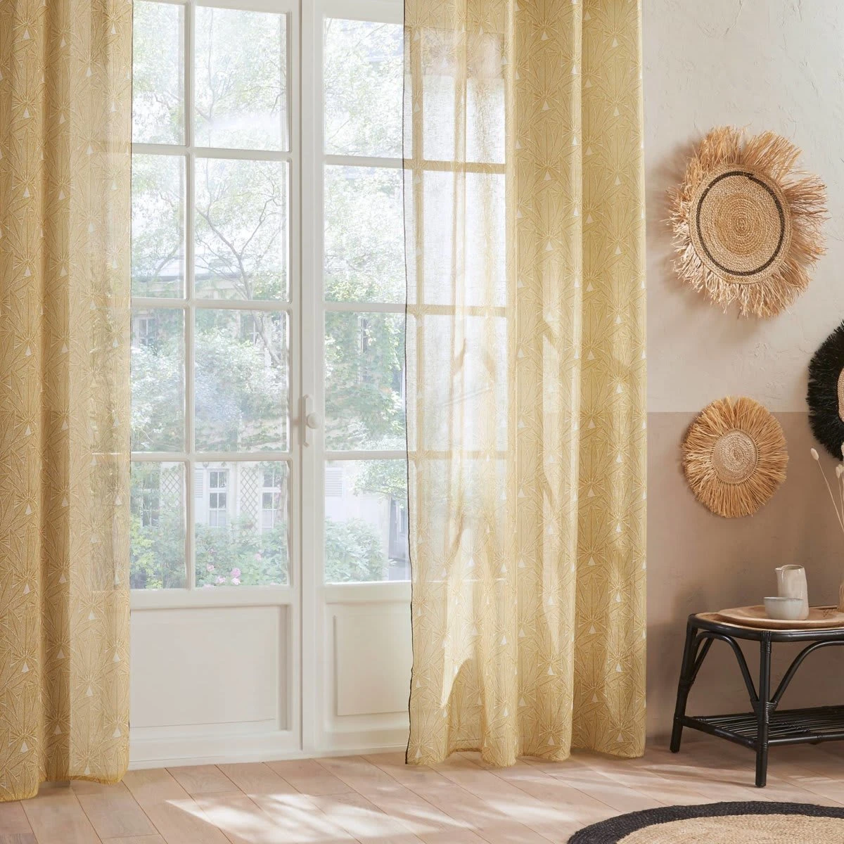 Gardine In Gelb – Bild 2