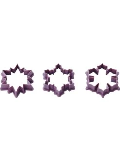 Plätzchenausstecher "Snowflake" In Lila