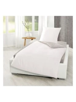 Renforcé-Bettwäsche-Set In Beige