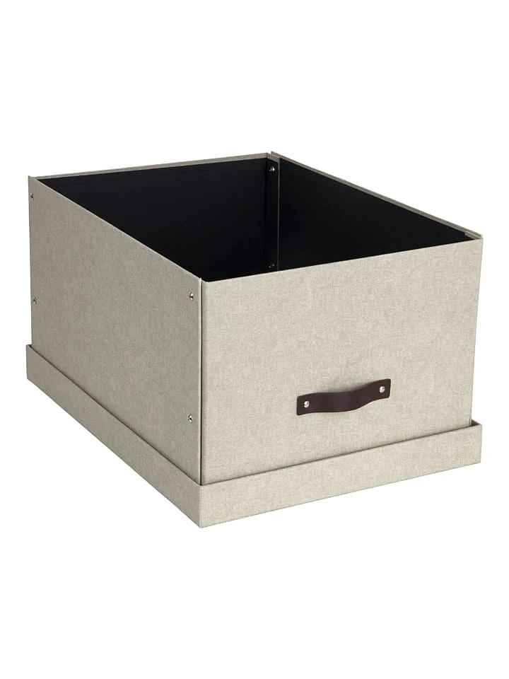 Aufbewahrungsbox "Tora" In Beige - (B)38 X (H)28,5 X (T)50,5 Cm – Bild 3