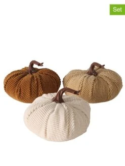 3er-Set: Dekofiguren "Hailey" In Braun - (H)9 Cm