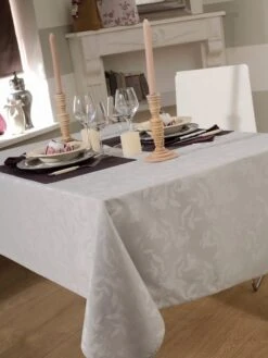 Tischdecke "Ombra" In Grau