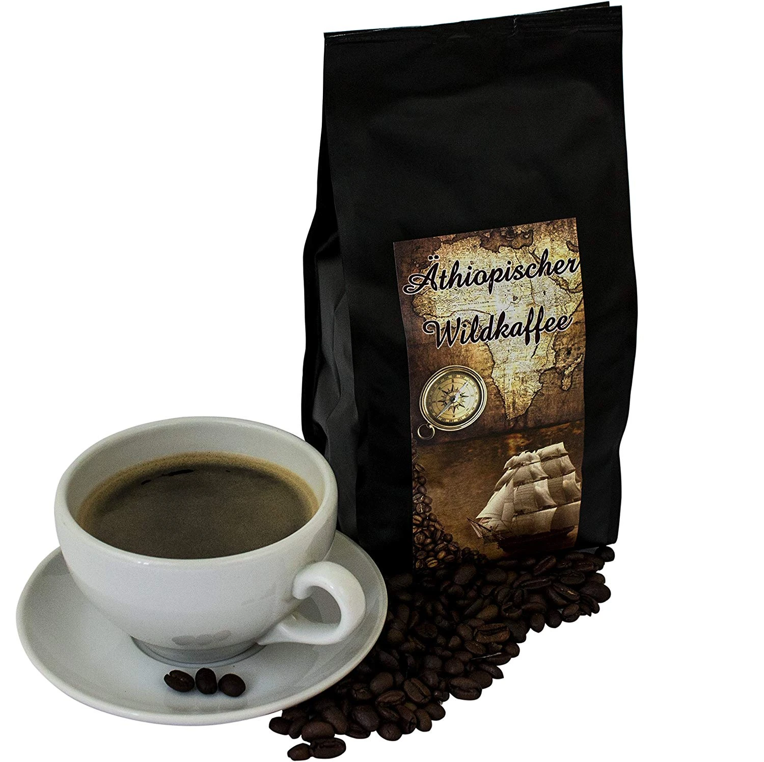 Wildkaffee Aus Äthiopien - 500 G Gemahlen