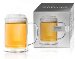 Thermo- Bierglas Doppelwandiges Bierglas - 500ml