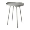 Beistelltisch Aus Metall In Grau