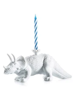 Kerzenständer "Dino" In Weiß - (B)13 X (H)8 X (T)6 Cm