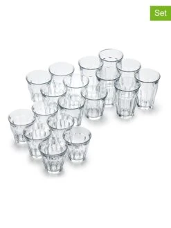 Duralex 18er-Set: Gläser "Picardie" In Transparent