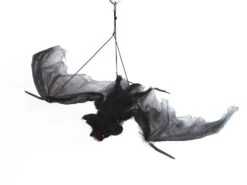 Halloween Fledermaus In Schwarz - Breite: 120cm