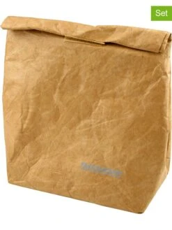 2er-Set: Lunchtüten In Hellbraun - (B)29 X (H)20 X (T)10 Cm