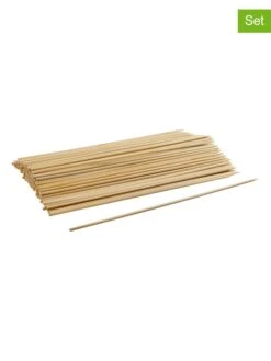 2er-Set: Schaschlikspieße "Fair" In Natur - 2x 300 Stück