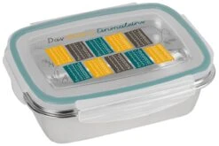 Brotdose Kleines 1x1 850ml Edelstahl