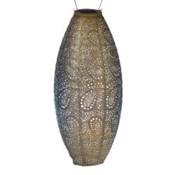 Innen- Und Außen Solar Leuchte PAISLEY-20 In Gold