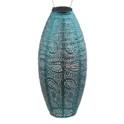 Innen- Und Außen Solar Leuchte PAISLEY-20 In Meerblau