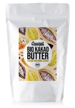 250g Bio Roh Kakaobutter Von Copaya