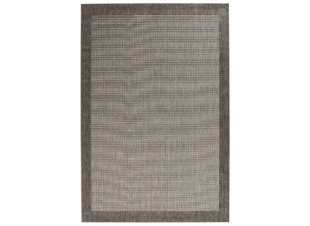 Flachgewebe Teppich Simple Grau