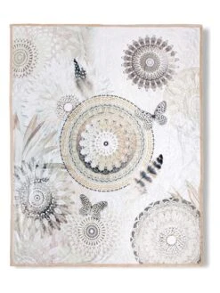 HIP Plaid "Kaskae" In Sand/ Weiß