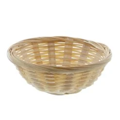 Spar-Set 5x Bambus-Schale "Mini", 13 X 5 Cm In Beige