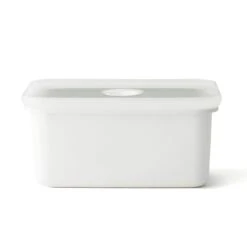 Emaille Topf, 22 Cm, Weiß, 5,6 Liter