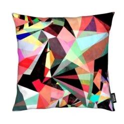 Kissen "Colorflash 6" In Grün & Rot