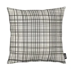 Kissen "Plexus" In Schwarz & Weiß