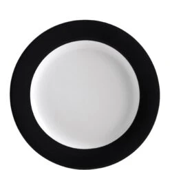 Brunch-Teller 23 Cm Pure Black