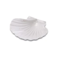 Schale " Conch " In Weiß