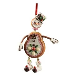 Baumschmuck Lebkuchenschneemann In Bunt