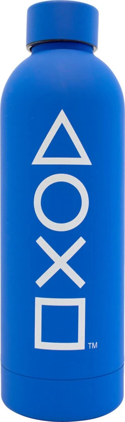 Edelstahl Trinkflasche Playstation Blau, 500 Ml