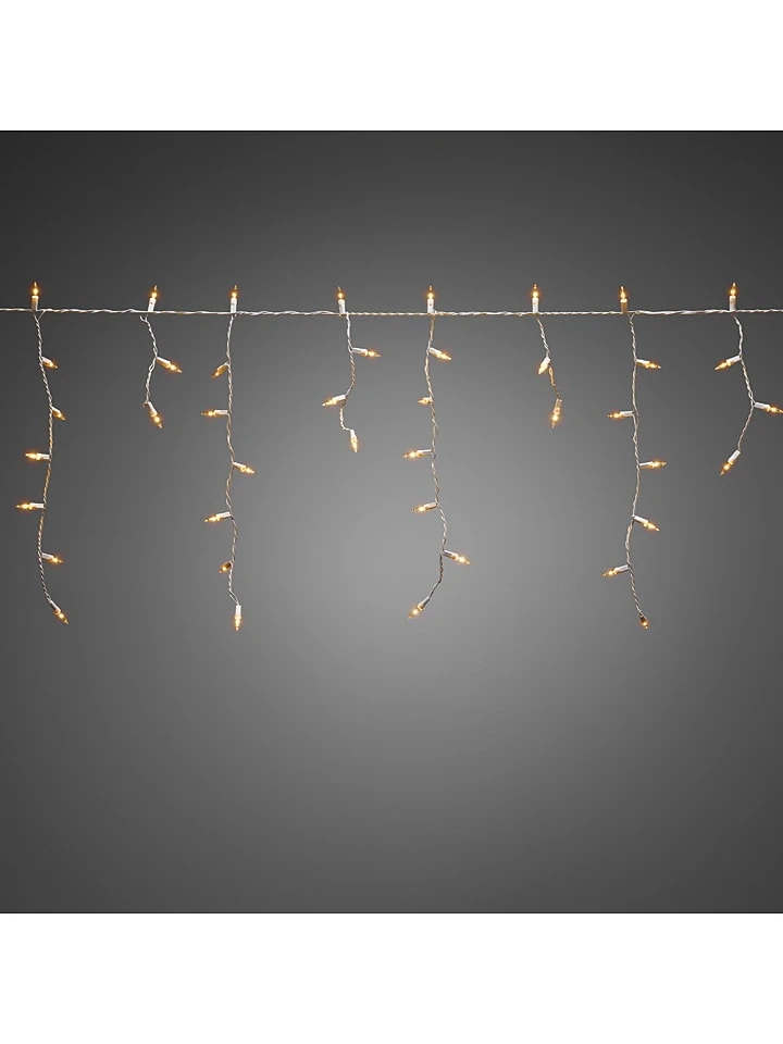 Konstsmide LED-Lichtervorhang "Eisregen" In Warmweiß - (L)15 M