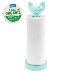 MIAOU - Küchenrollenhalter In Organic Aqua