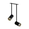 Deckenlampe In Schwarz Gold