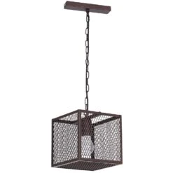 Pendelleuchte In Braun