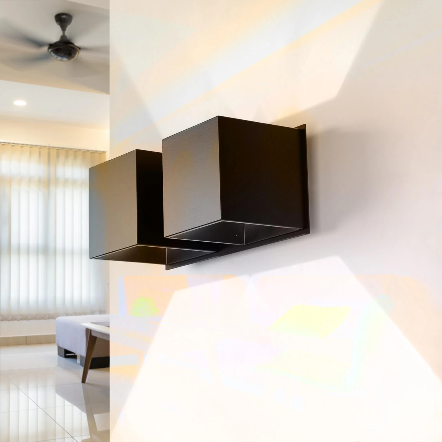 Wandlampe In Schwarz – Bild 2