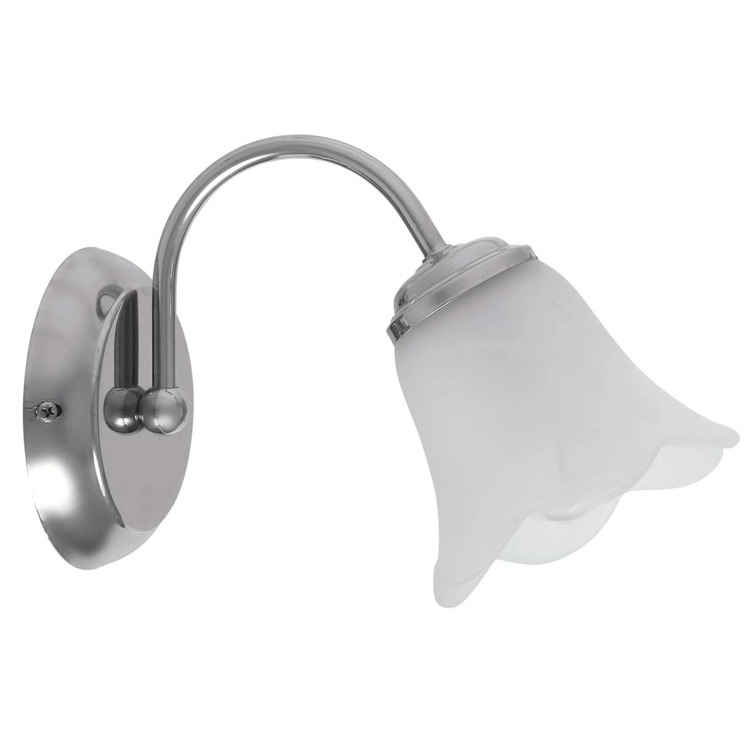 Wandlampe In Silbern Weiß