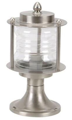 Wegeleuchte In Nickel Matt Klar/Transparent