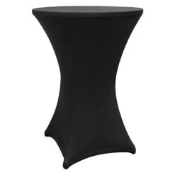 Stehtischhusse In Schwarz