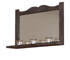 Spiegel Mit Ablage Spiegel In Used-look Braun