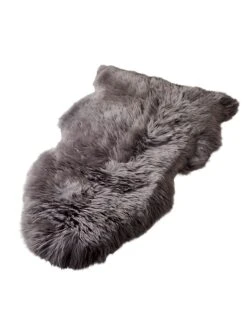 Native Schaffell In Grau - (L)110 X (B)60 Cm