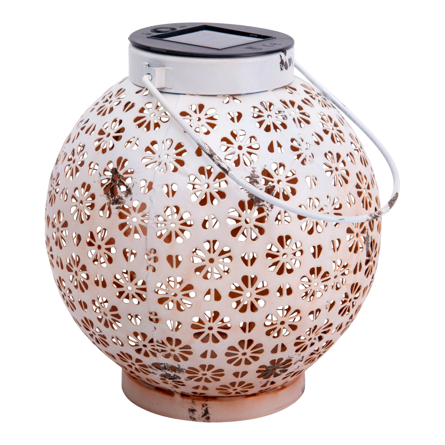 2er-Set LED Deko-Solarleuchte L/b: 18cm Weiß – Bild 2