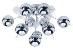 Deckenleuchte "Explosion" In Chrom