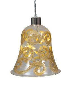 LED-Dekohänger "Glocke" In Gold - (H)13 Cm