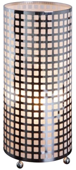 Tischleuchte "Auora" (H) 28 Cm In Chrome