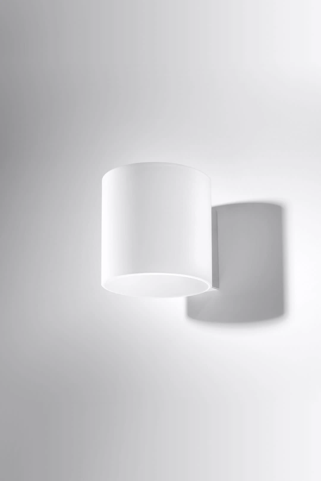 Wandleuchte GINO In Weiß Glas Tube Loft Lichtrichtung Auf Und Ab 1xG9 NICE LAMPS – Bild 2