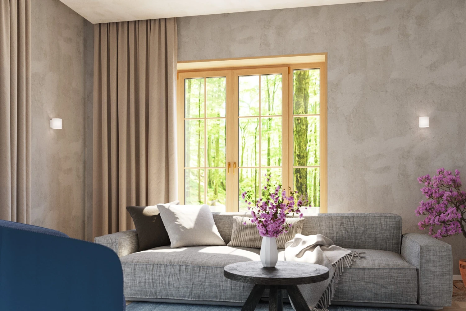 Wandleuchte GINO In Weiß Glas Tube Loft Lichtrichtung Auf Und Ab 1xG9 NICE LAMPS – Bild 4