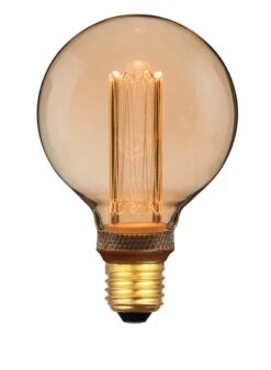 Nordlux 2er Set LED Filament Leuchtmittel Deco Retro - E27 In Gold