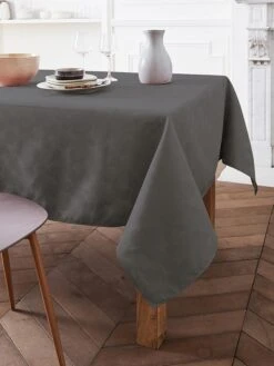 Tischdecke "Abanico" In Anthrazit