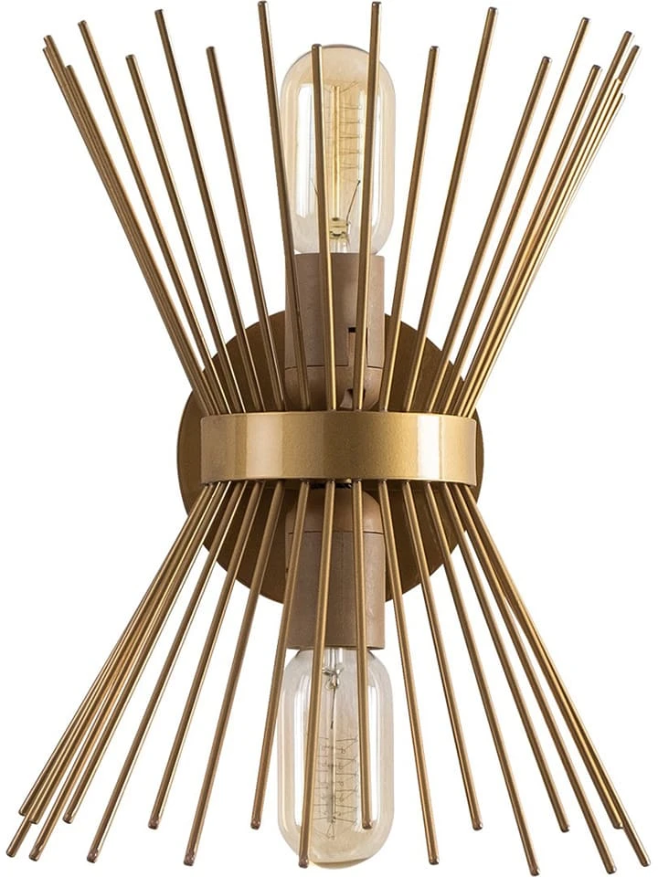 Wandleuchte "Kirpi" In Gold - (B)23 X (H)33 Cm – Bild 2