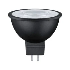 Paulmann LED GU5,3 445lm 4000K 36° Black Matt Dim 12V 6,5W RAL9004