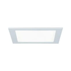 Paulmann Quality EBL Set Panel Eckig LED 1x18W 4000K 230V 220x220mm Weiß/Kunststoff